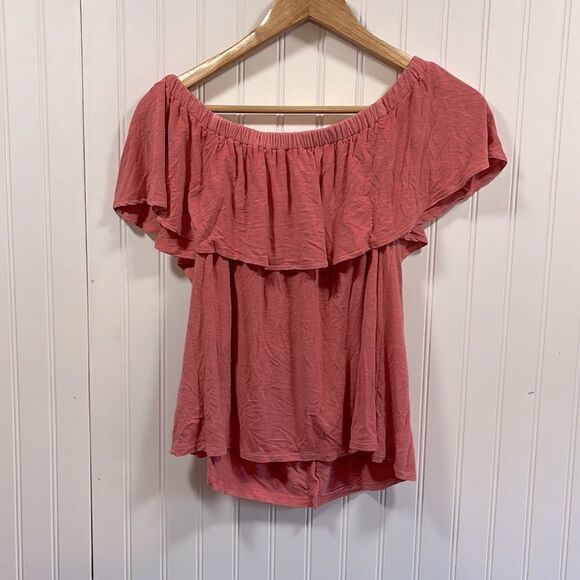 American Eagle off the shoulder blouse - Picture 3 of 16